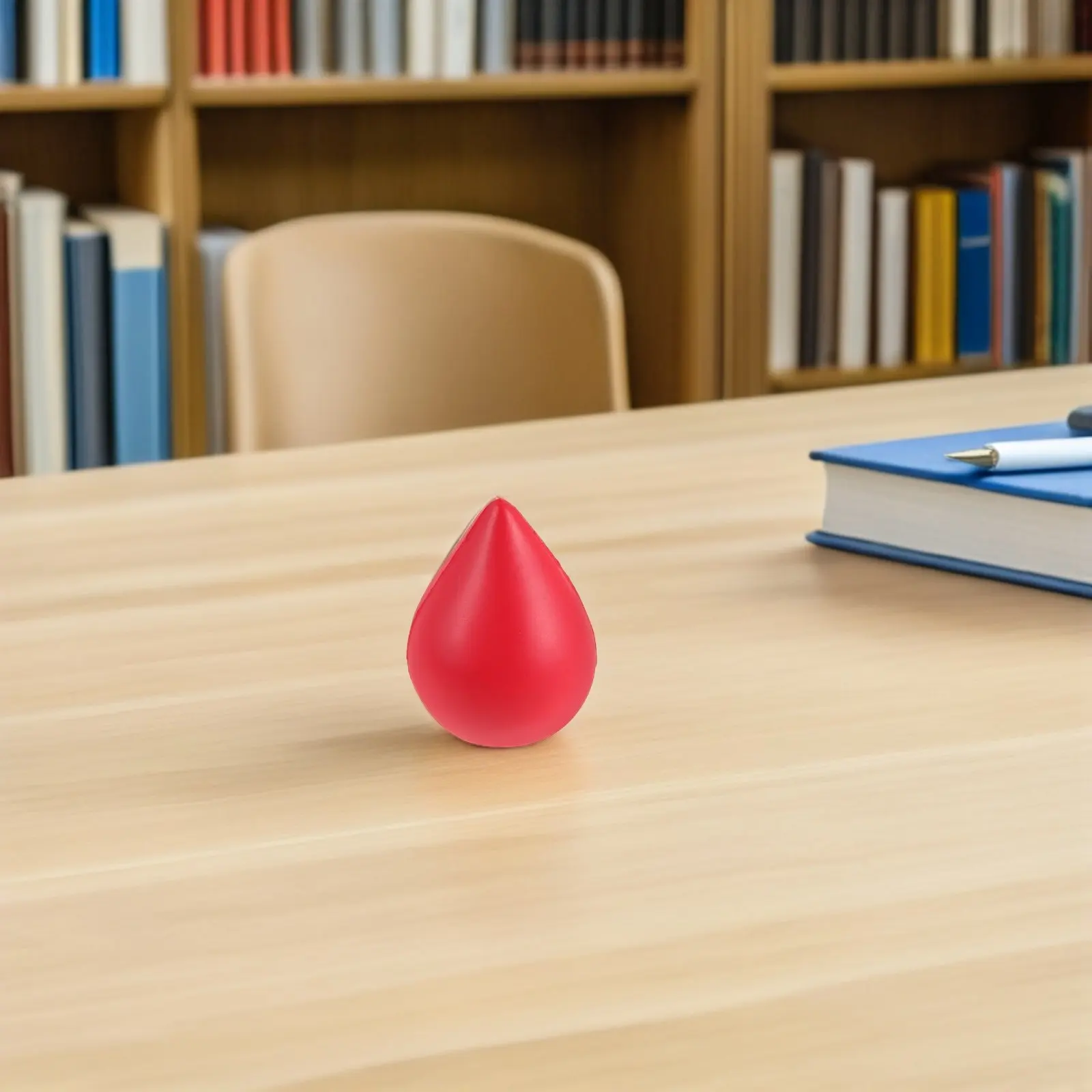 4Pcs Blood Donation Stress Balls Hand Strength Exercise Soft PU Squeeze Ball for Anxiety Relief Desk Hand Exercise
