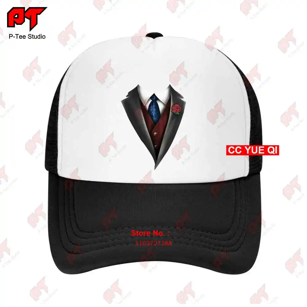 Anzug Krawatte Weste Fasching Karneval Party Geschenk Baseball Caps Truck Cap 20K3