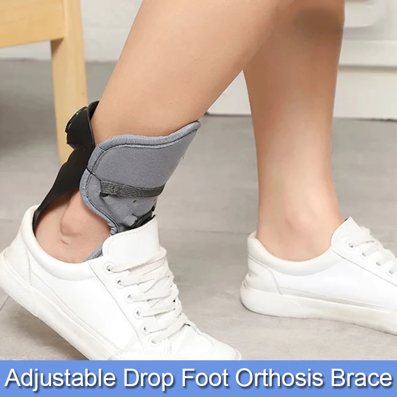 1Pcs Hemiplegia Rehabilitation Correction Varus Shoes Ankle Equipment  Fixed Support Foot Ptosis Orthosis