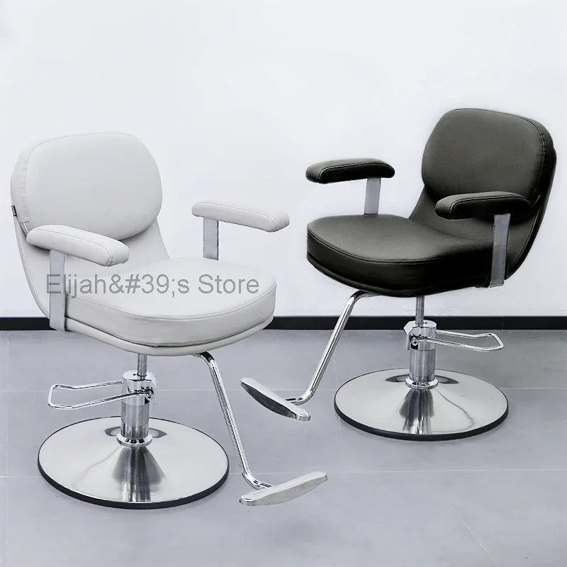 

Simplicity Speciality Barber Chairs Handrail Comfort Modern Stool Barber Chairs Barber Luxury Silla De Barbero Furniture QF50BC