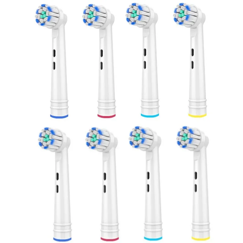 8PCS EB60/EB50 Soft Bristle Toothbrush Heads Gum Care Fit For Oral-B