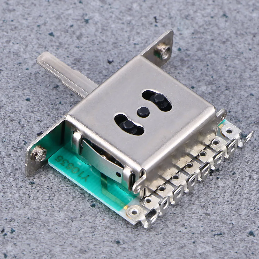 2Sets Electric Guitar Gear 5 Way Selector Positioner Adjustable Switch Pickup Portable Easy Install Electric Guitar Gear