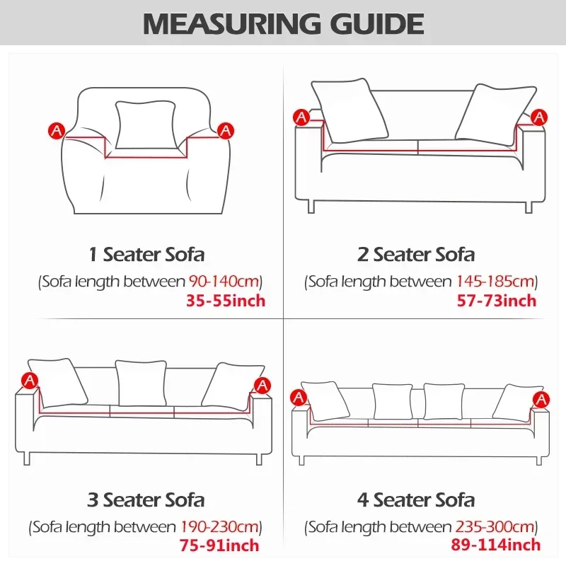 Funda antideslizante de Jacquard para dormitorio, oficina, sala de estar, hogar, duradera, lavable, Protector de muebles elástico