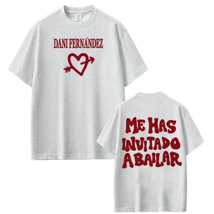 Rapper Dani Fernandez Fashion Graphics Tees Herren Damen Hochwertige T-Shirts Sommer Baumwolle Lässige Oversize-T-Shirts Fan-Geschenke – Detail 4