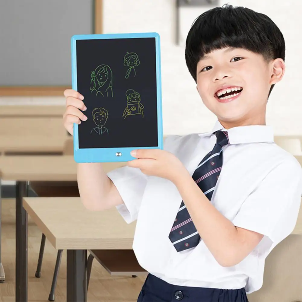 Tavoletta da scrittura ecologica rettangolo schermo LCD One-key elimina bambini Pad educativo per la scrittura a mano pittura del tavolo da disegno