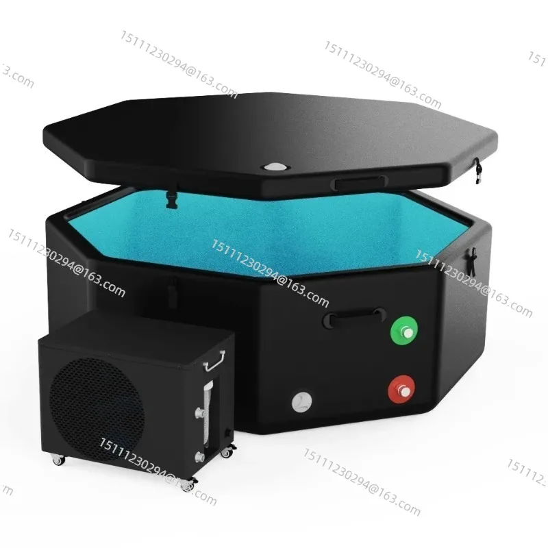 

Tumble cold plunge recovery bucket bath 1Hp cold water engine cabin bath plunge bucket chiller ice b