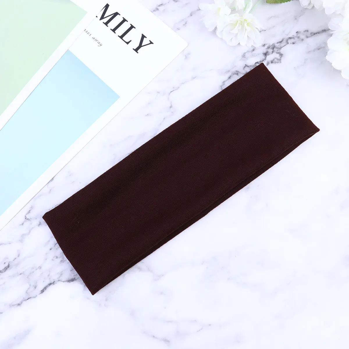 

Набор из 5 повязок для йоги для женщин: широкие, впитывающие пот, для бега, спорта, умывания, спа-процедур и ухода за лицом