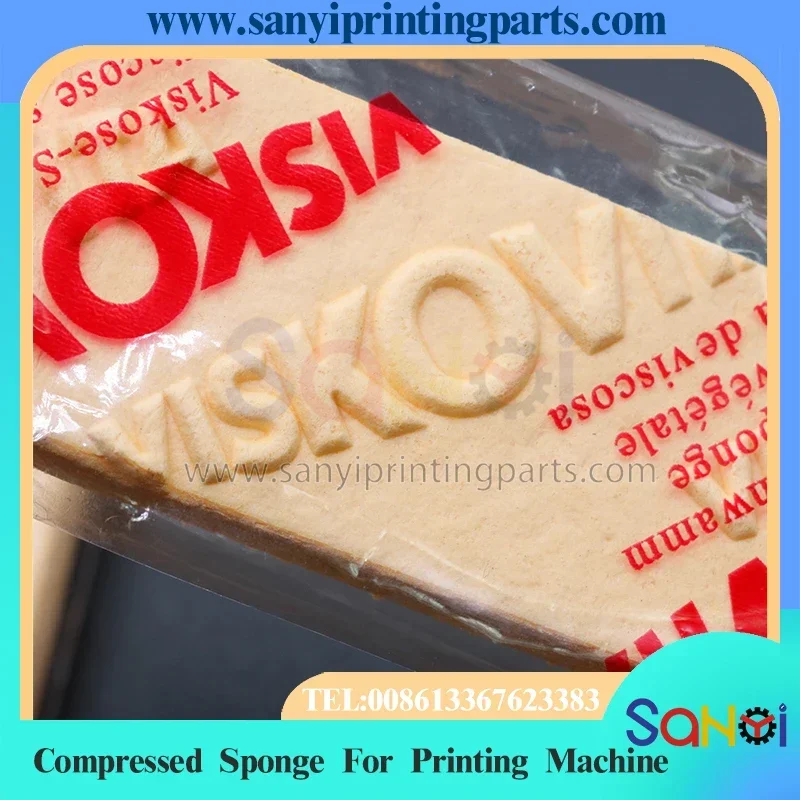 10 Pieces Heidelberg Printing Machine Compressed Sponge For Roland Etc. Viskovita Sponges