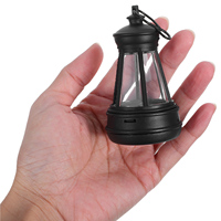 Mini Solar Powered Lantern Lights Outdoor Garden Landscape Plastic Lamp For House Rechargeable Emergency Light Solar Lantern