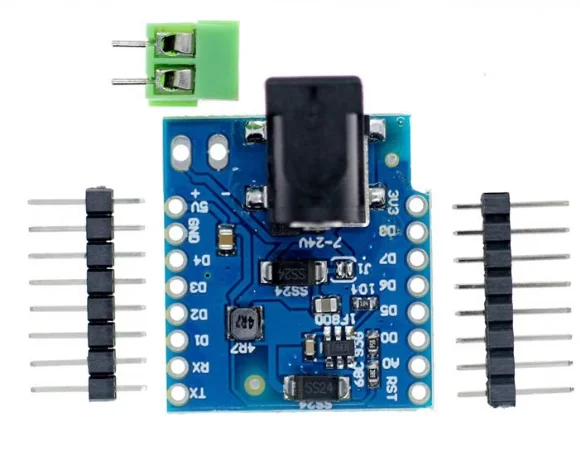 DC Power Shield - Modulo di alimentazione CC per scheda di sviluppo Internet delle cose D1 Mini WIFI