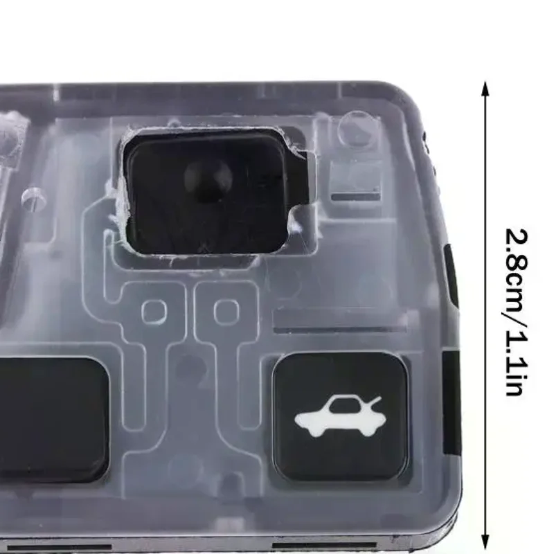 NEW SALE 1 Pcs Car Remote Key Casing Shell 3 Buttons Remote Interior Case For Corolla RAV4 Avensis Yaris Land Cruiser