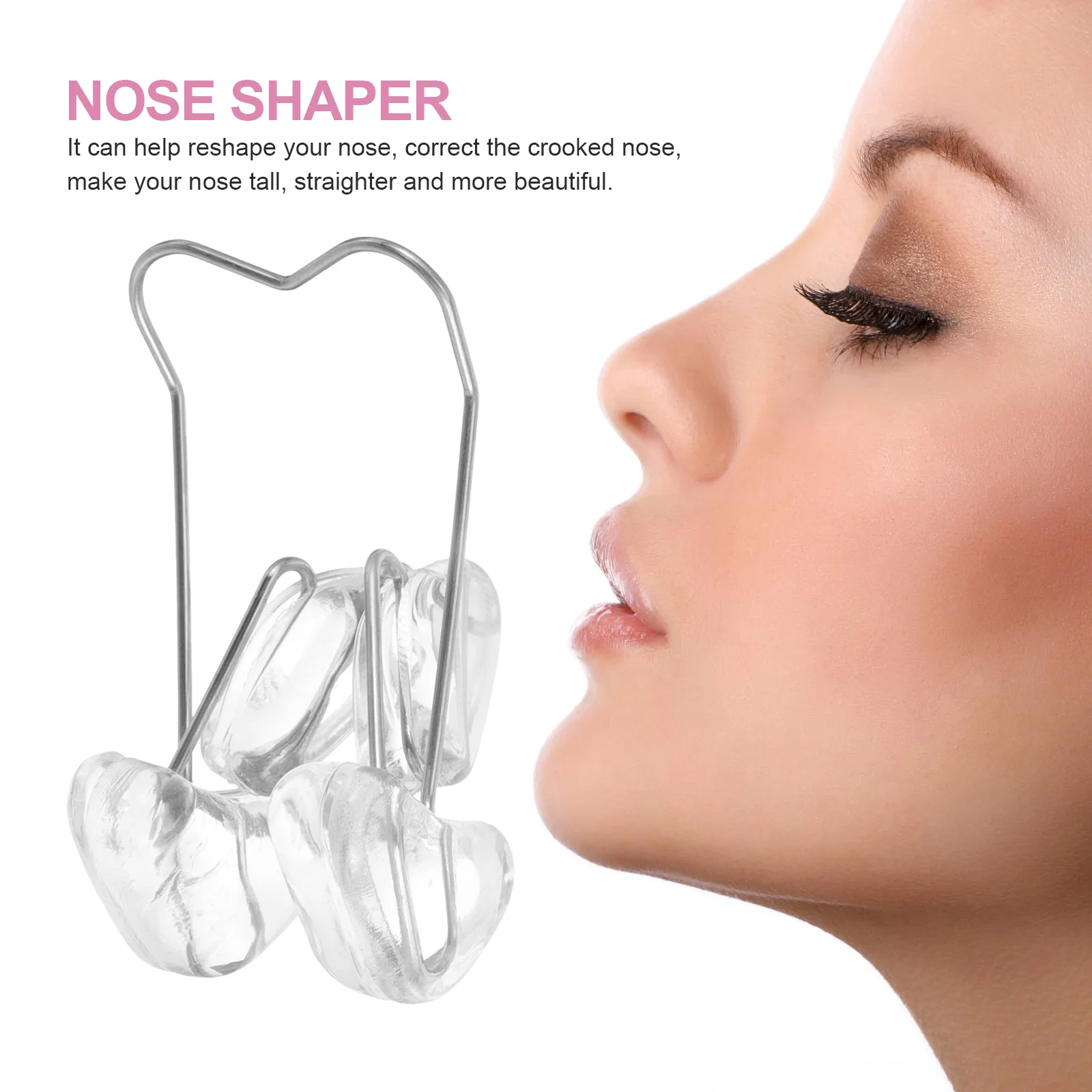 

Ergonomic Shaper Clip Lifting Slimming Tool Reusable Premium Material Nose Lifter Shrinker Straightener Uplifting Shaping Beauty
