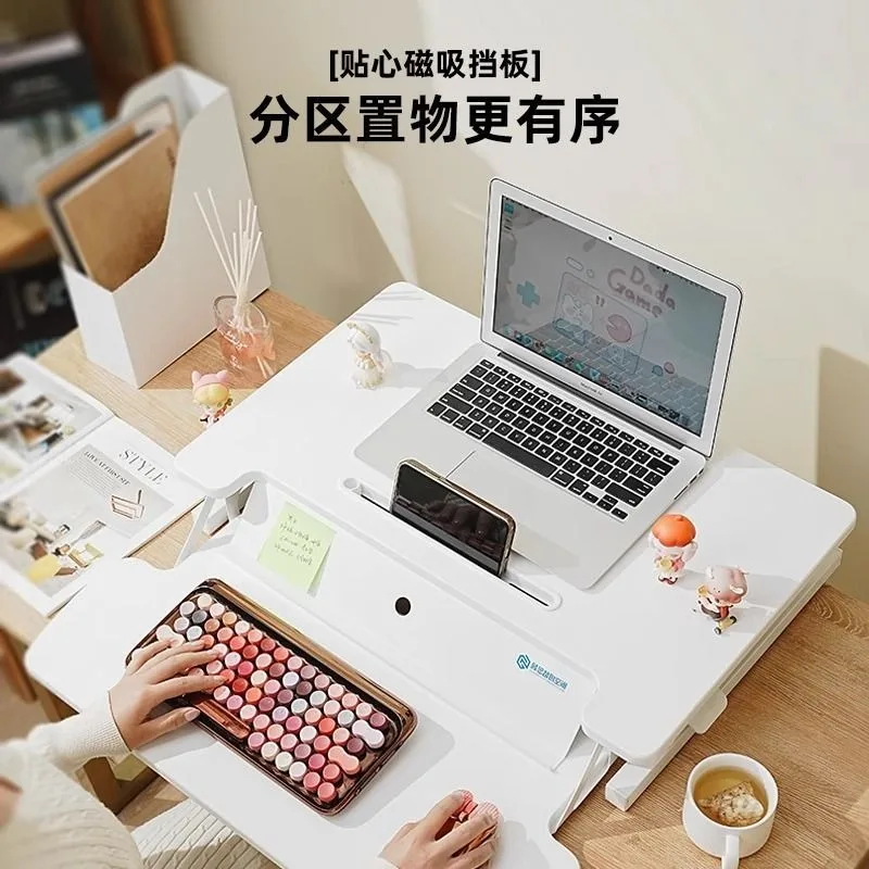 Standing Workbench Lifting Computer Stand Office Lifting Desktop Notebook Desktop Computer Folding Height Rack
