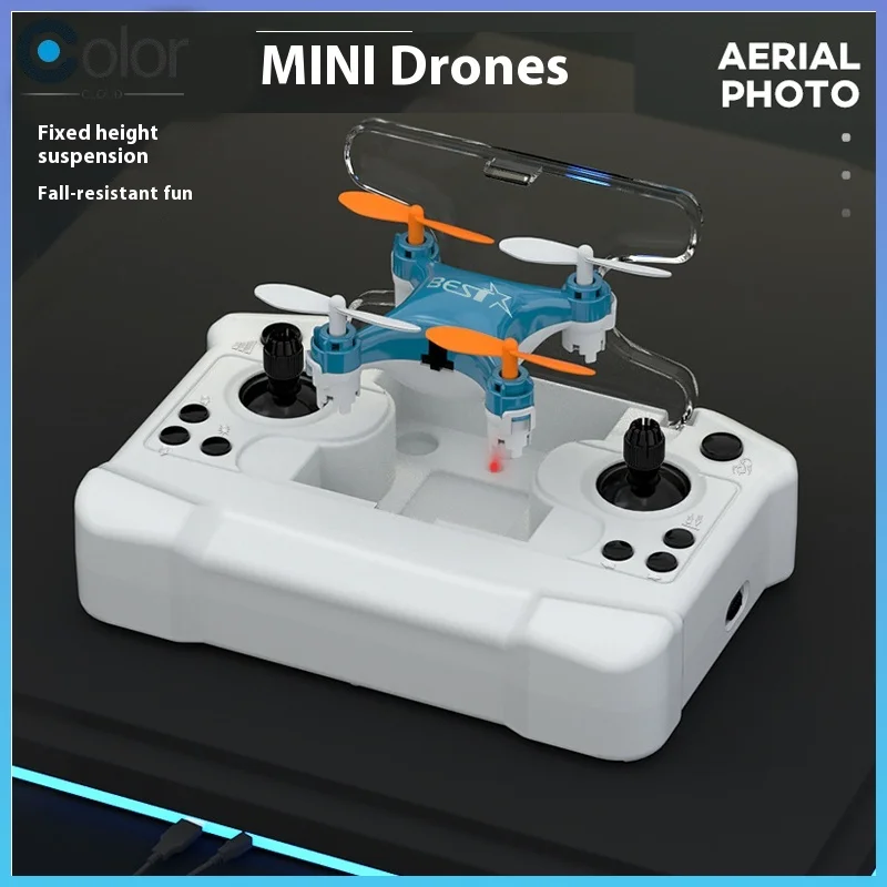 Hc702 Mini Folding Storage Aircraft Mini Drone Emote-Controlled Airplane Children'S Toy Mini Airplane Fixed Height Quadcopter