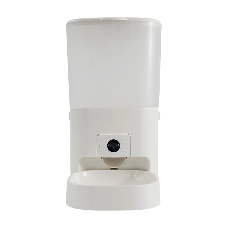 Smart Pet Feeder Dual Power Supply Remote Video & Two-Way Audio Talk Smart Timed & Precise Feeding Safety Alerts