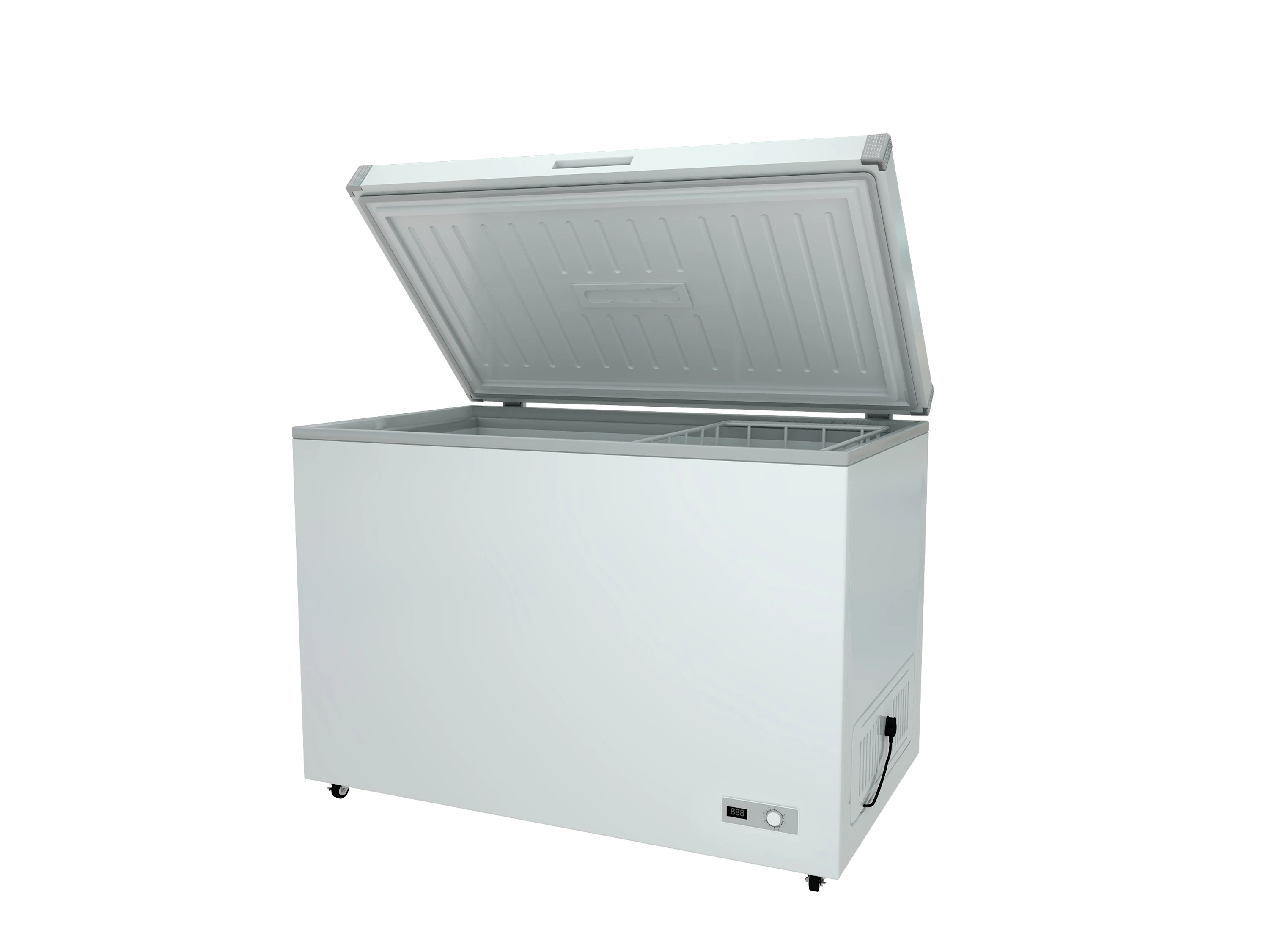 Wholesale Single Door Chest Freezer 300L Capacity Factory Direct Cooling CE Certification