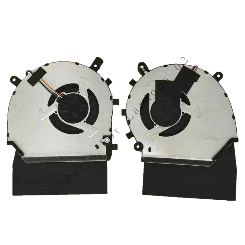 Ventilador de Refrigeración para CPU + GPU de Laptop PP 5V Nuevo para ASUS ROG Stric G615 G635 Series F24319 DFS5M22S05K87Z F24318 DFS5L22W15681Z DC 5V 1A
