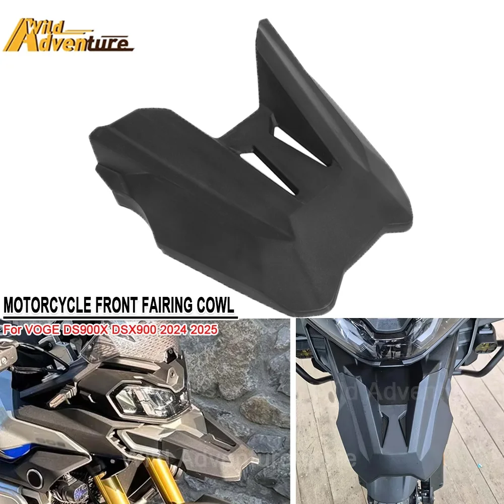 

DS900X Motorcycle Front Wheel Fender Beak Nose Cone For VOGE DSX900 DS900 X DSX 900 2024-2025 Extension Extender Spoiler Cover