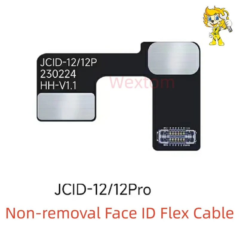 JCID JC-Cable flexible FPC para reparación de identificación facial sin eliminación, para iPhone X/11/12/13/14, proyector de puntos sin soldadura,