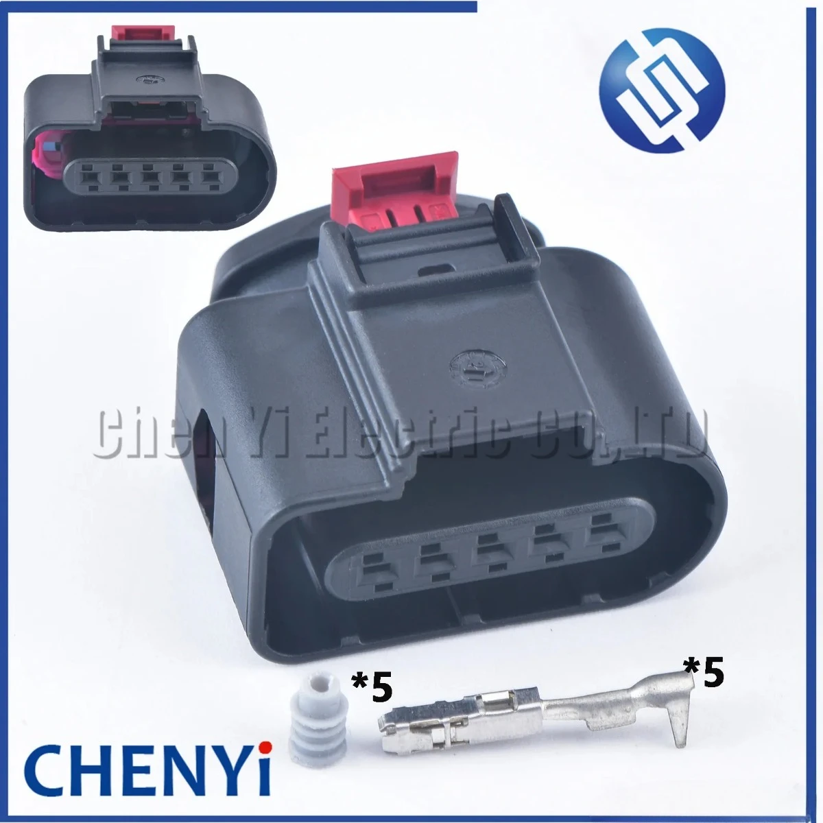 5 Pin Mass Air Flow Connector Common Rail Front Oxygen O2 Sensor Rear bumper light Plug 8K0 973 705 8K0973705 8K0973705A