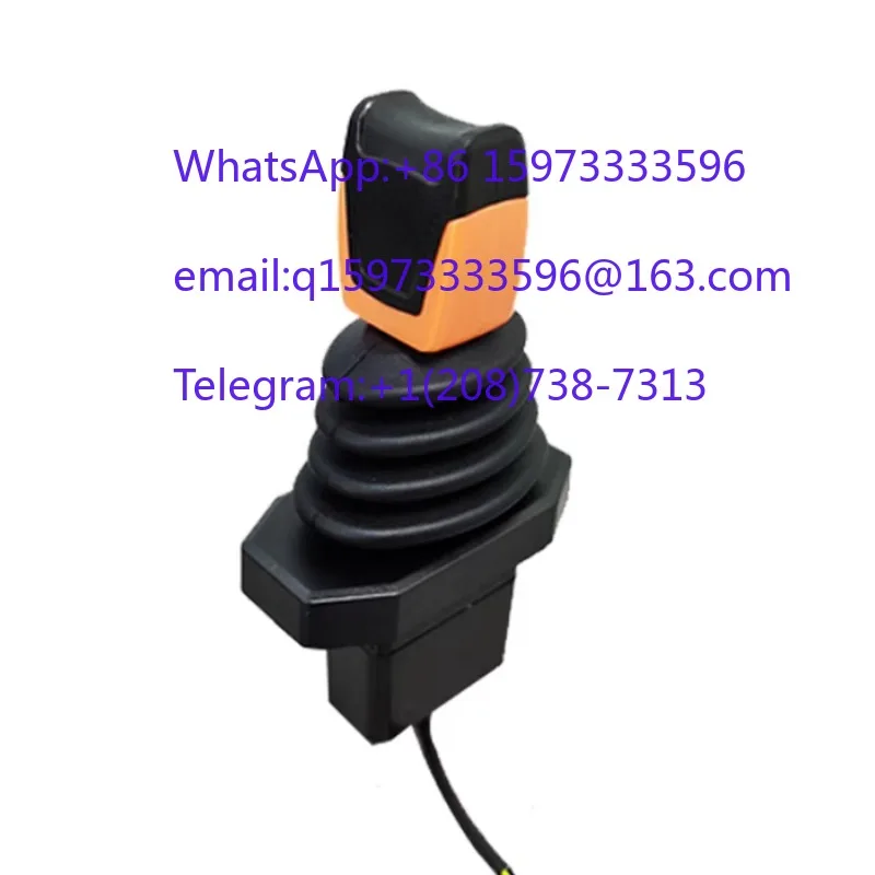 105 Construction Machinery Remote Control Crane Control Handle Single Axis Push Rod, Hall Joystick Fingertip Type