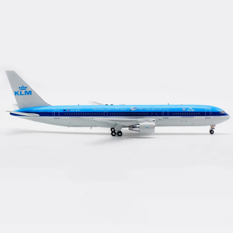 1/200 Scale Inflight KLM B767-300ER PH-BZF Alloy Die-cast Passenger Aircraft Model Collectible Toy Gift