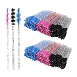 50pcs Eyelash Brushes Mascara Wands Applicator Lash Combs Tool Wholesale For Eyelashes Extension Makeup Tools Accessories
