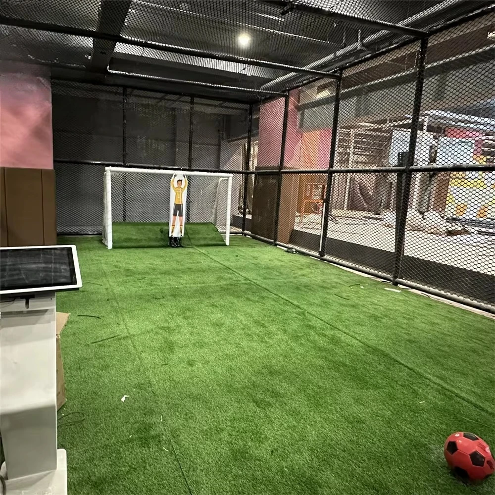 Cheap Modern Football Field Simulation Simulator Indoor Football Robot Keeper