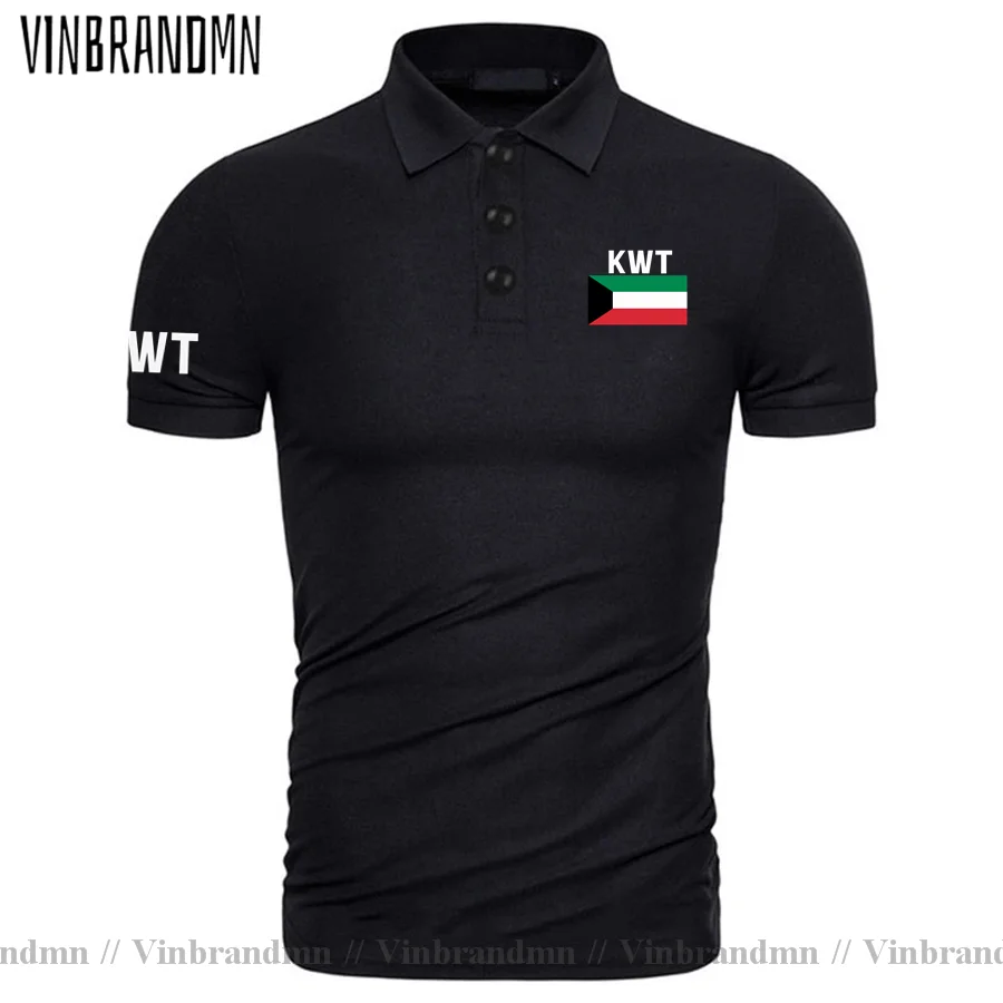 Kuwait Kuwaiti Polo shirts Men Short Sleeves Fashion Brands Shirts New Design Country 2024 Cotton Nation Team Flag al-Kuwait KWT