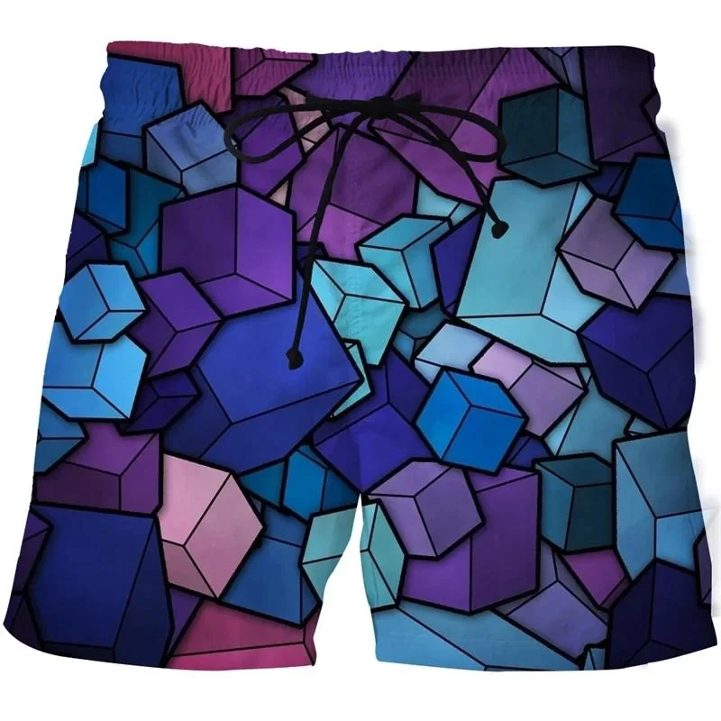

Summer Psychedelic Short Pants Men Women Kid 3D Printed Fashion Swim Trunks Beach Shorts Skateboard Sport Casual Loose Shorts