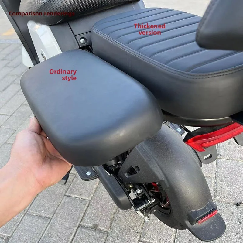 Thickened Passenger Seat Cushion for 009 Electric Vehicles Waterproof Rear Seat with Backrest Modification Accessories 방석