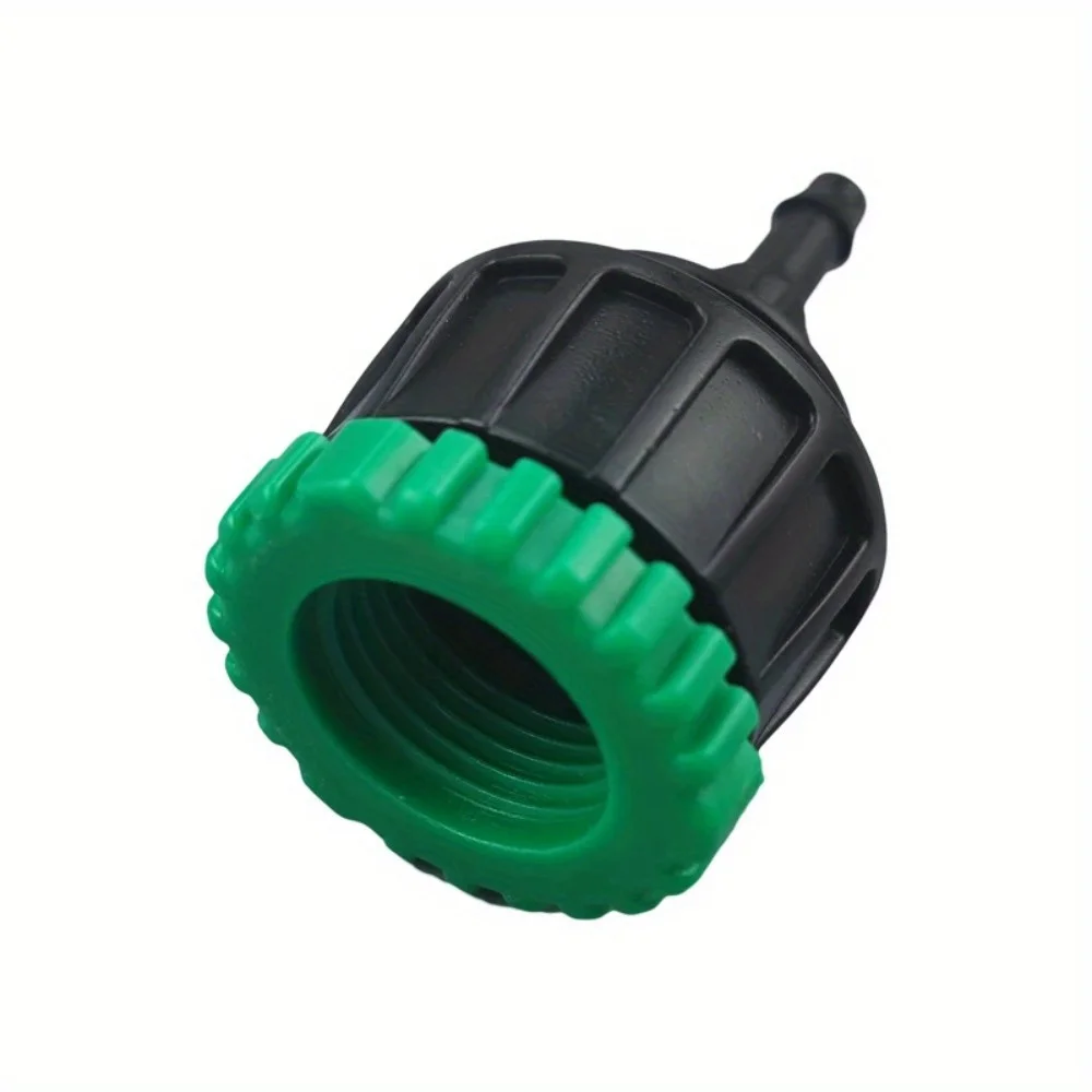 4pcs Garden Faucet Water Distributor, Irrigation Hose 4-point External Thread Faucet Connection Interface, Single Threaded Joint