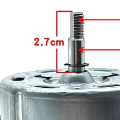 6 Wire 250mm Table Fan Motor Copper 8W 1300RPM Quiet Replacement Part For Hongyun 10 12 Inch Rotary Cooling Home Appliance