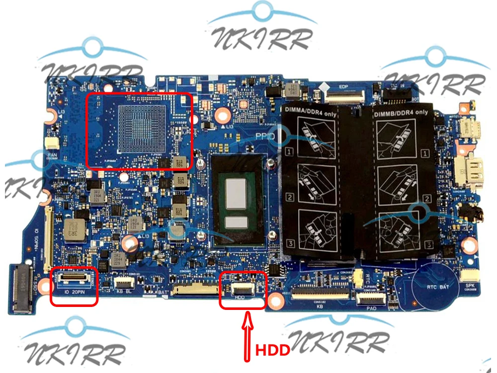 

ARMANI13 MAIN BOARD 3JTD8 8X87Y 42PK8 D4C3H PMMMX I5-8250U CPU DDR4 Motherboard for Dell Vostro 13 5370 5471