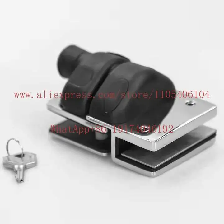 Stainless steel latch, glass door lock, all stainless steel partition magnetic door lock
