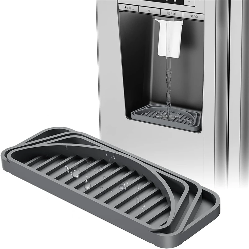 Kühlschrank Tropf Catcher Tablett Saugfähigen Wasser Tropf Catcher Für Kühlschrank Nicht-Slip Wasser Dispenser Tablett Kühlschrank Zubehör