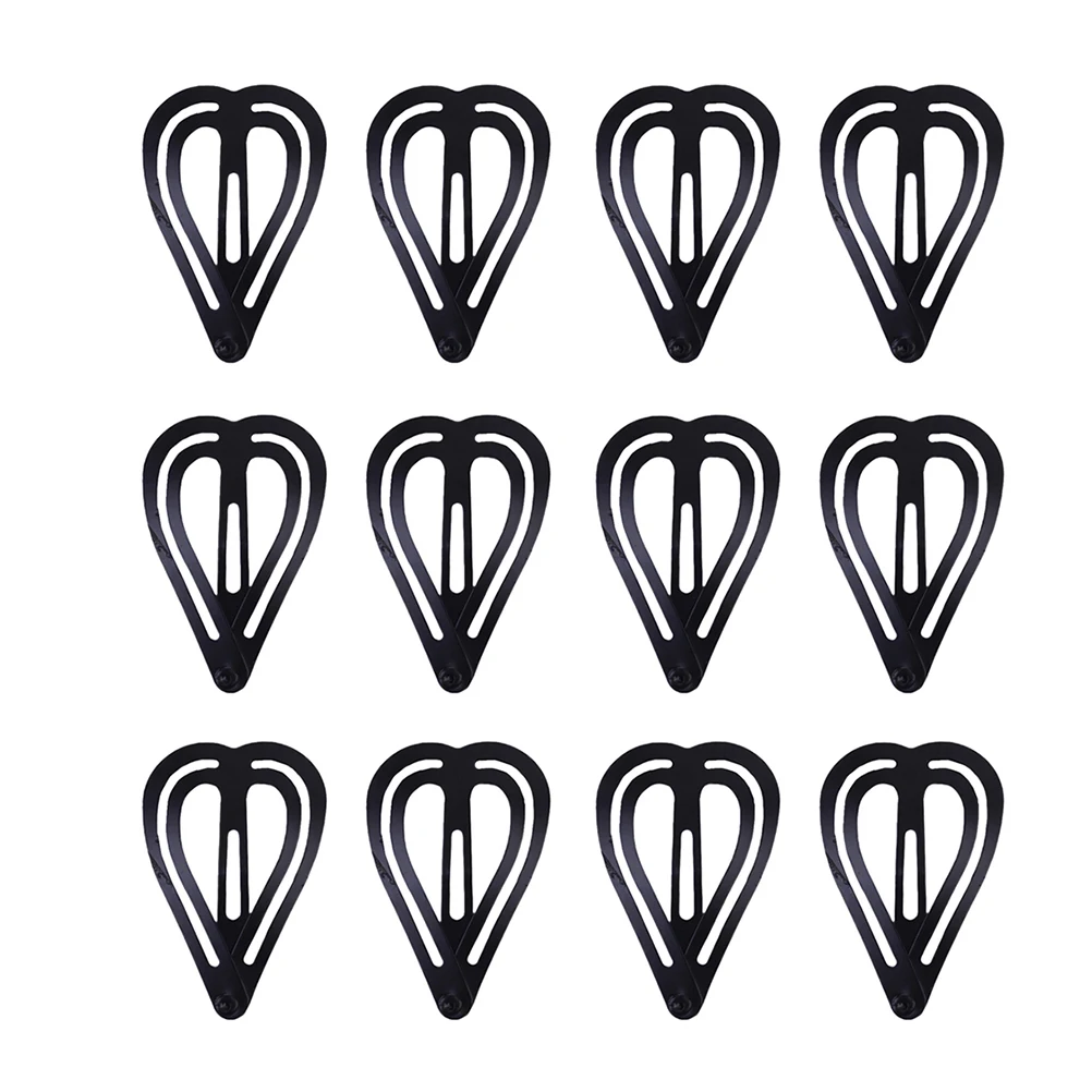 

100pcs Pretty Alloy Hair Clip Water Drop Hair Barrettes Chic Hair Creative Hair Accessories for Girls Women (Random Style)