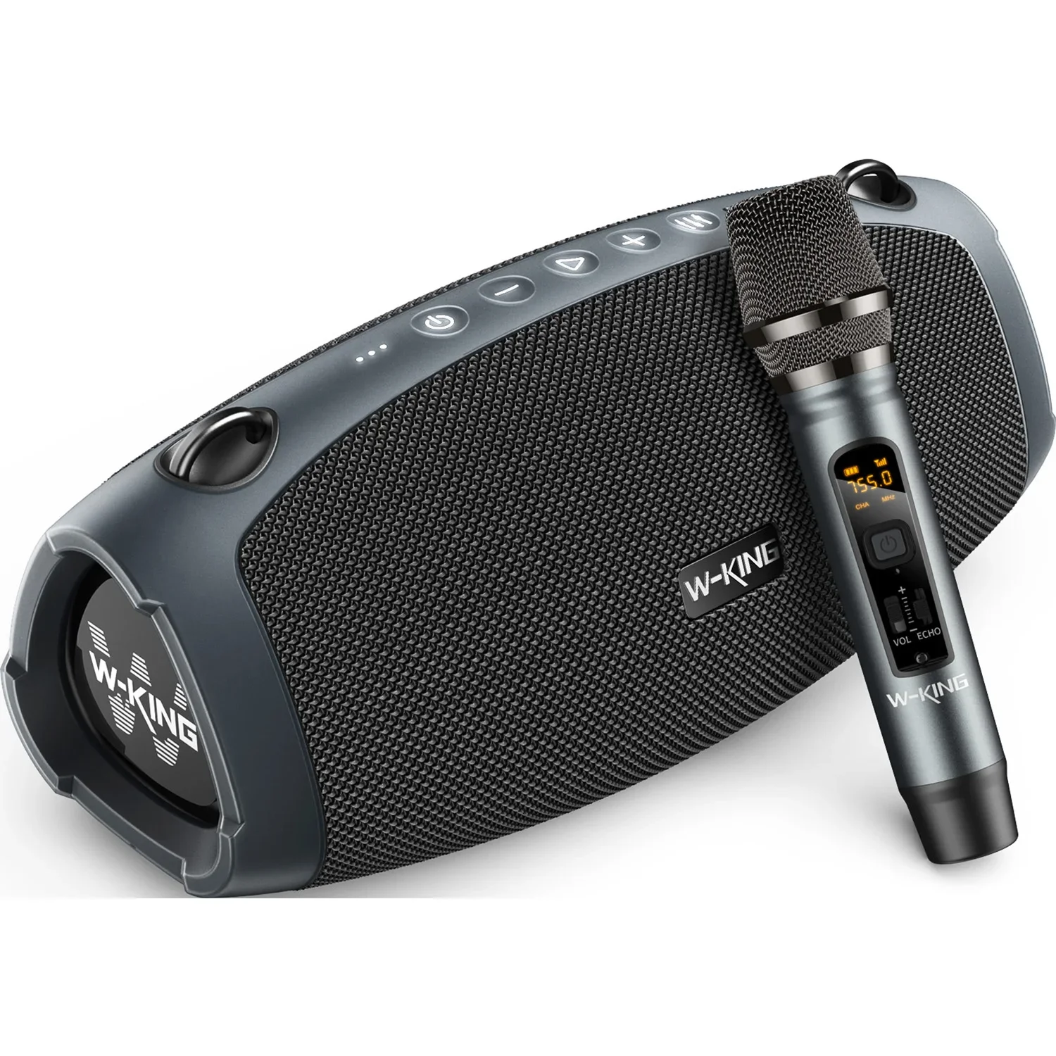 Portable Waterproof 120W Peak W-King X10 X10+ Karaoke Bluetooth Speaker Party Music Player Soundbox Boombox