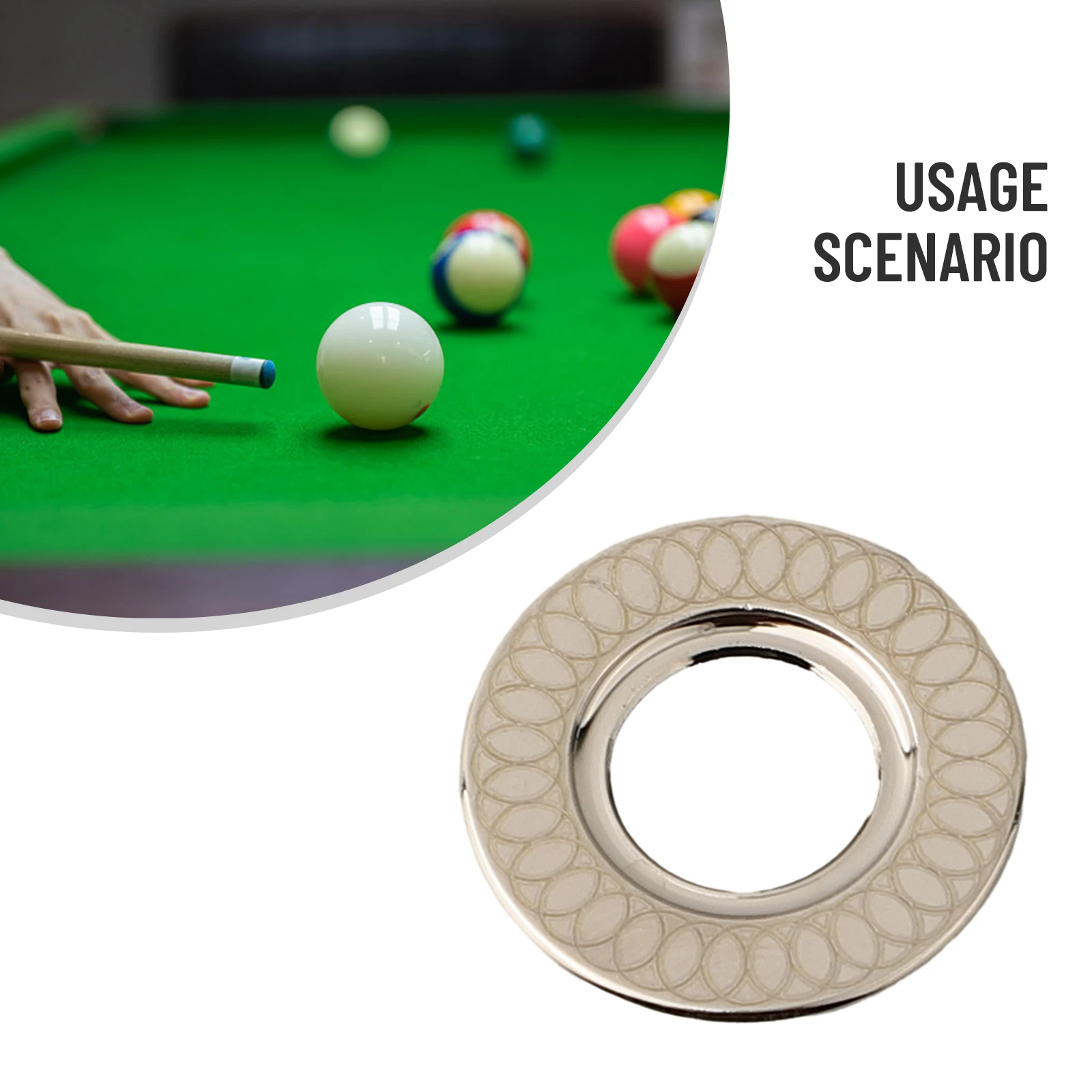 

Billiards Cue Balance Ring Snooker & Billiard Parts Stainless Steel Weight Ring For Snooker Billiards Accessories 8g/10g/13g