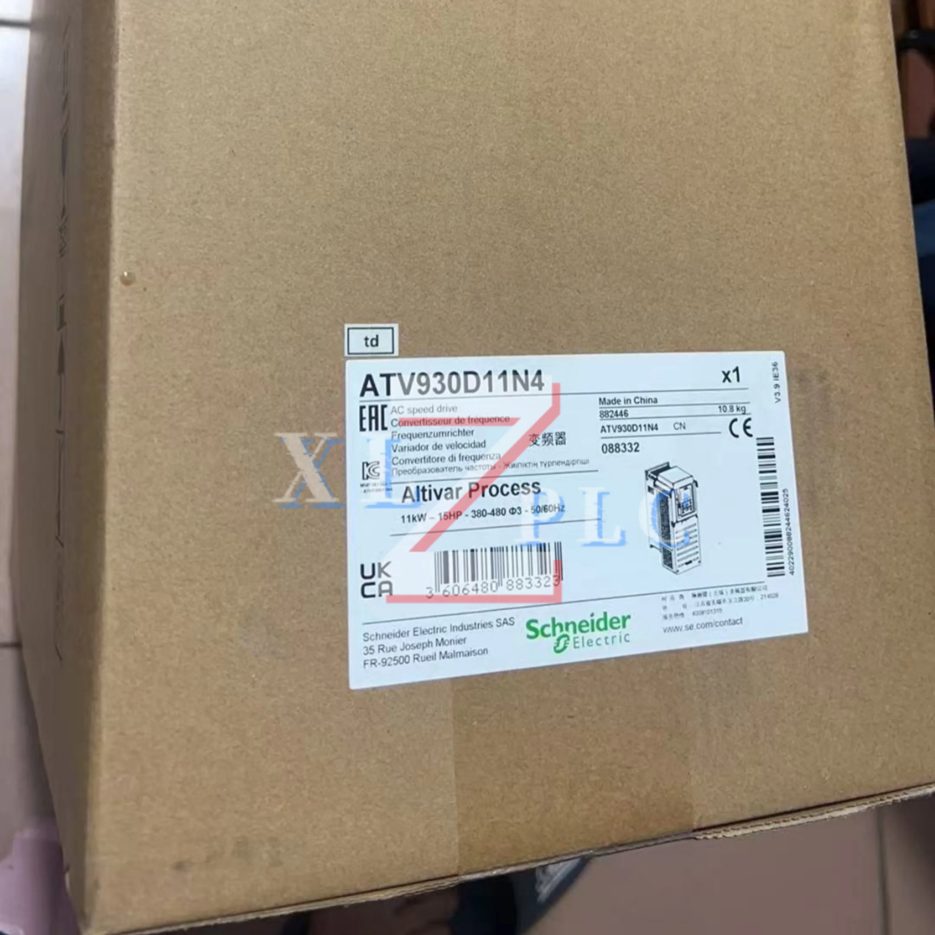 baru tersedia konverter frekuensi ATV630D11N4 ATV930D11N4