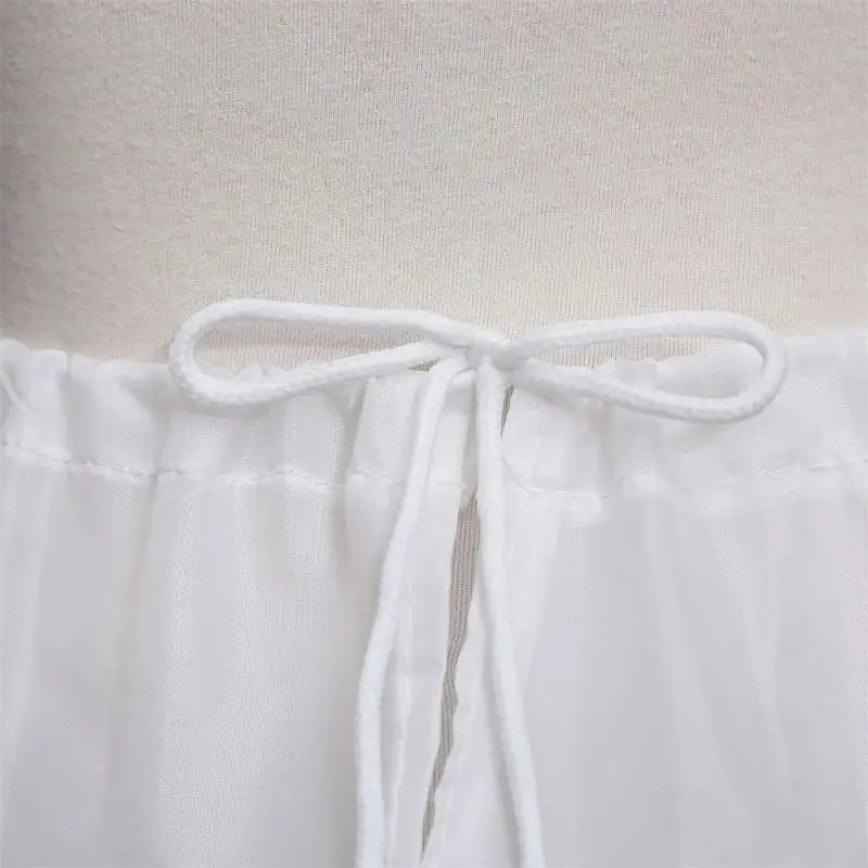 

97BE Girls Petticoat, Breathable 3 Hoops Underskirt Crinolines Skirt Lining Children Birthday Party Clothing for Wedding