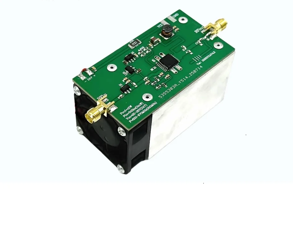 

15 Вт, 820–970 МГц, 868 МГц, 915 МГц, радиочастотный усилитель мощности AMP DMR + деарадиатор