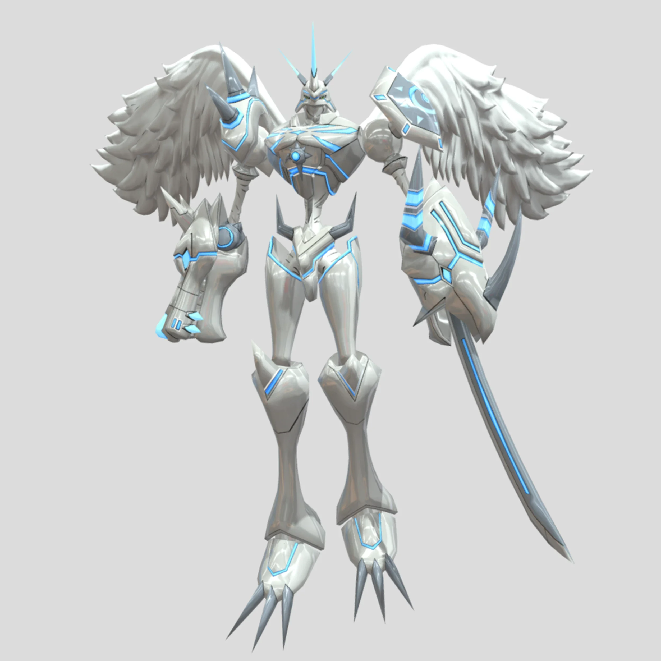

Model Customization 15cm Omegamon: Merciful Mode Model Toys Digimon Adventure Gk Customize 3D printing model