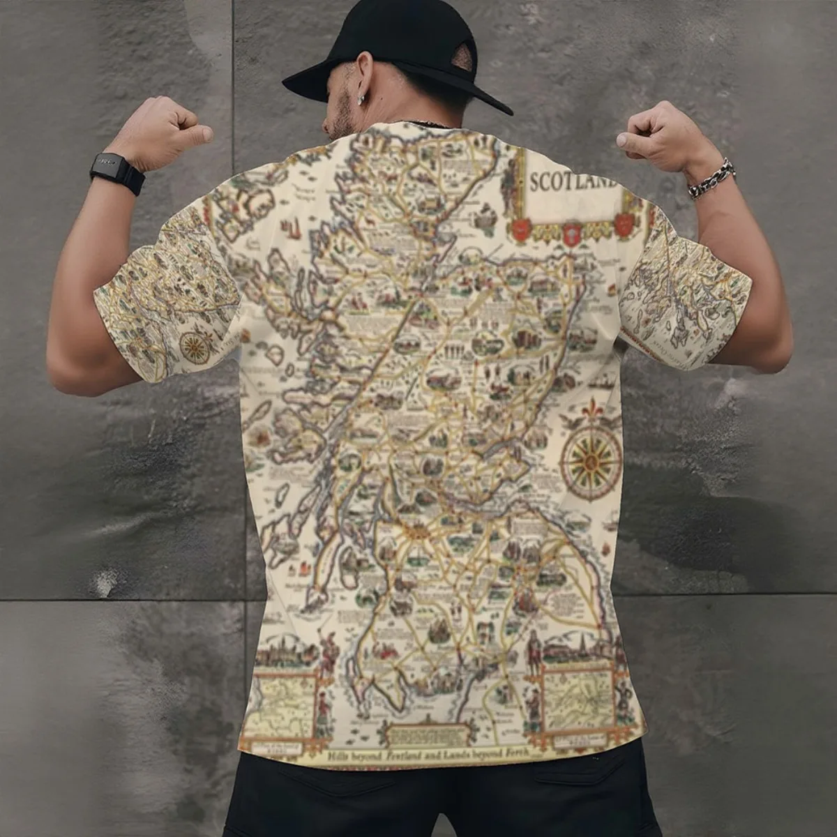 3 String Cigar Box Guitar ords Poster New Arrival Fashion Men's Short Sleeve All-Over Print T-Shirt Unique All-Over Print Desi