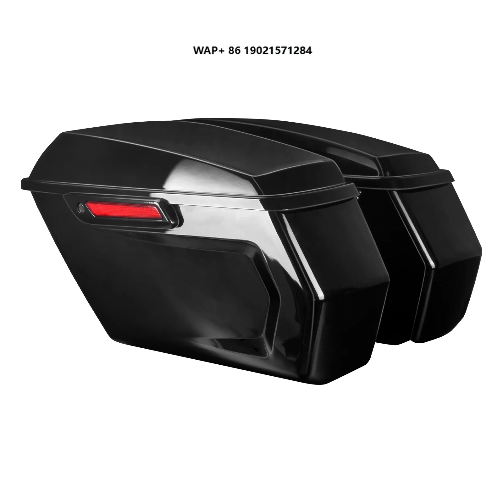 

Motorcycle Side Saddlebags Trunk Luggage Hard Bags for Harley Touring Road King FLHR Street Electra Glide FLHT FLHX FLHTK 09-23