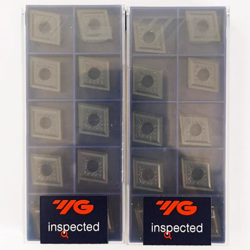 CNMG120404-UC/CNMG120408-UC/CNMG120412-UC YG3010/YG3020/YG3030 Original YG Carbide Inserts CNC Turning Insert Lathe Cutter Tools