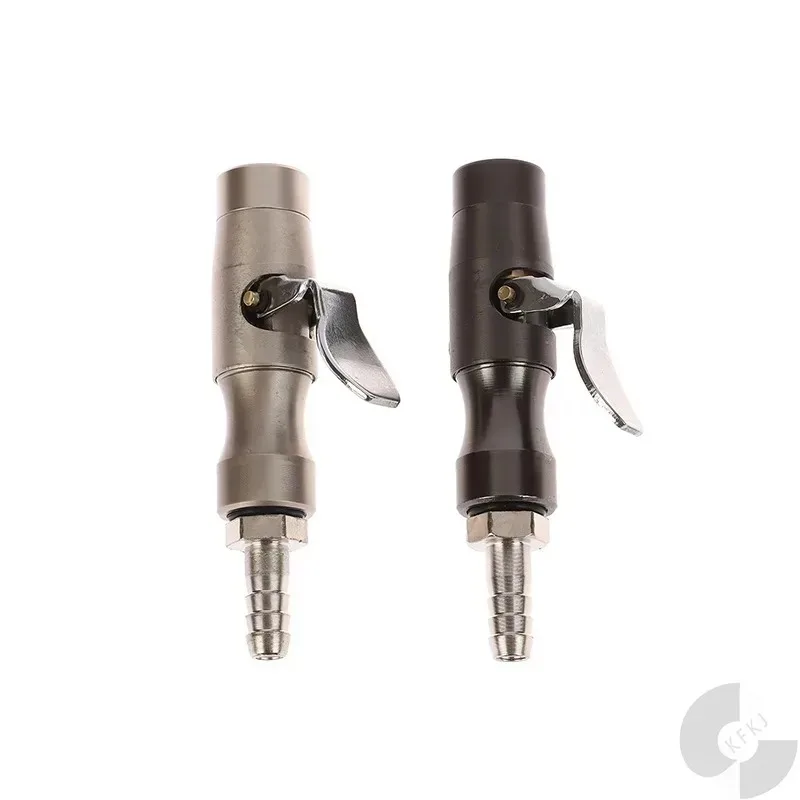 

Компрессор, медный самоблокирующийся воздушный патрон, накачка резьбы для зубов 1/4 дюйма NPT, сверхмощный замок на шинном патроне, манометр для накачивания