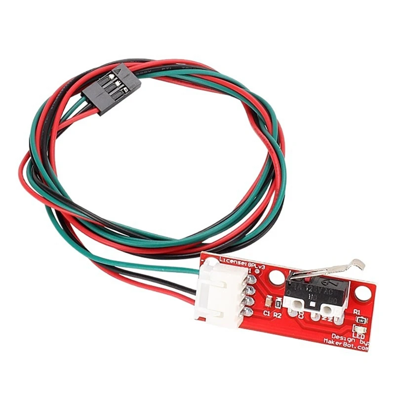 DT21 10-Pack Mechanical Endstop Limit Switch End Stop with 22AWG Cable for RAMPS 1.4 3D Printers CNC