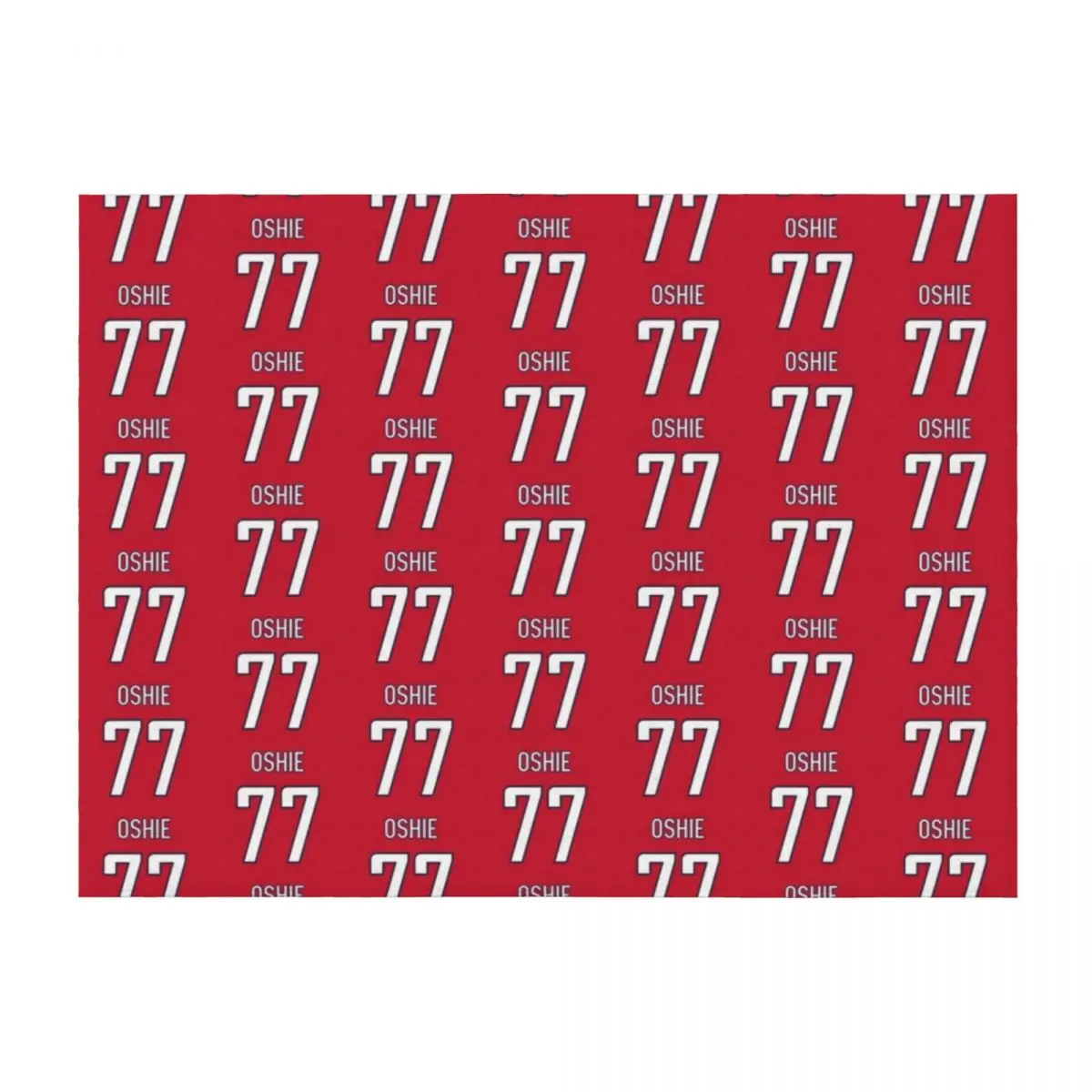 

Oshie Red Throw Blanket cosplay anime Bed covers Bed Fashionable Decorative Beds Blankets