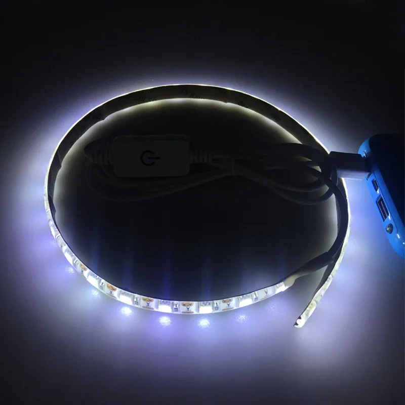 Tira de luces LED superbrillante para máquina de coser, tira de luces de costura Flexible con atenuación alimentada por USB para luz de trabajo de máquinas industriales